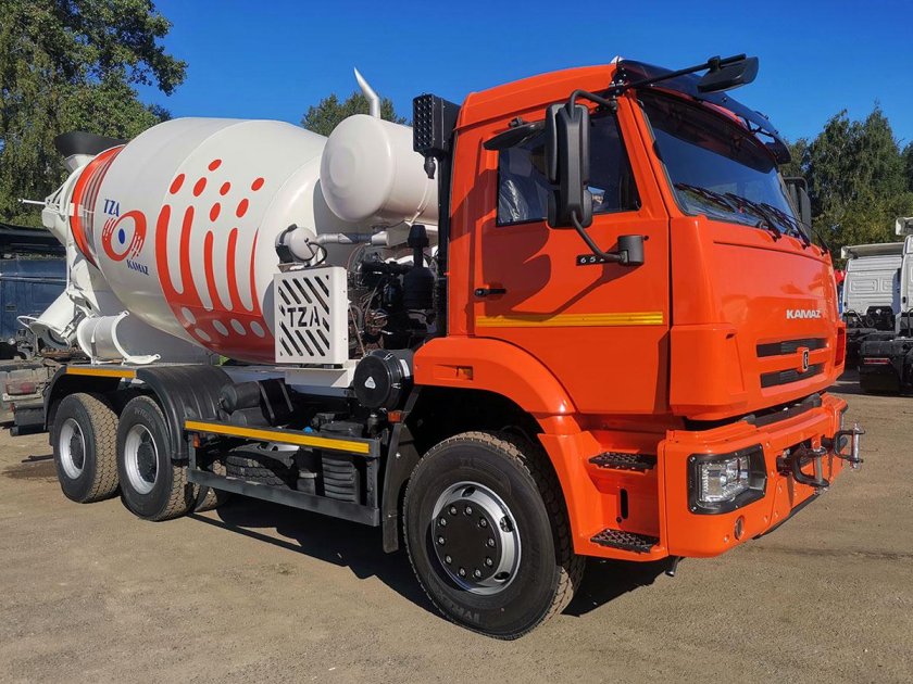 Автобетоносмеситель 5814z9 на 6520