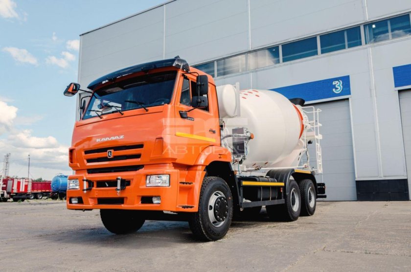 5814z9 автобетоносмеситель КАМАЗ 6520