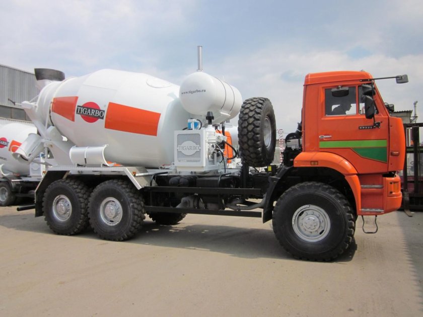 Автобетоносмеситель КАМАЗ 65222