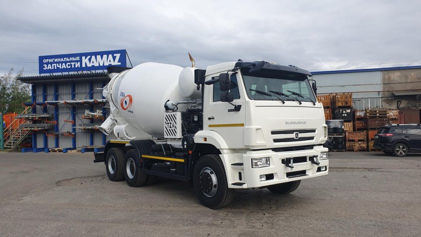 Автобетоносмеситель камаз 6540 тза 58149y