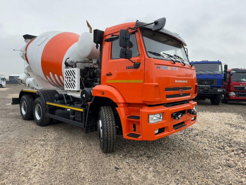 Автобетоносмеситель камаз