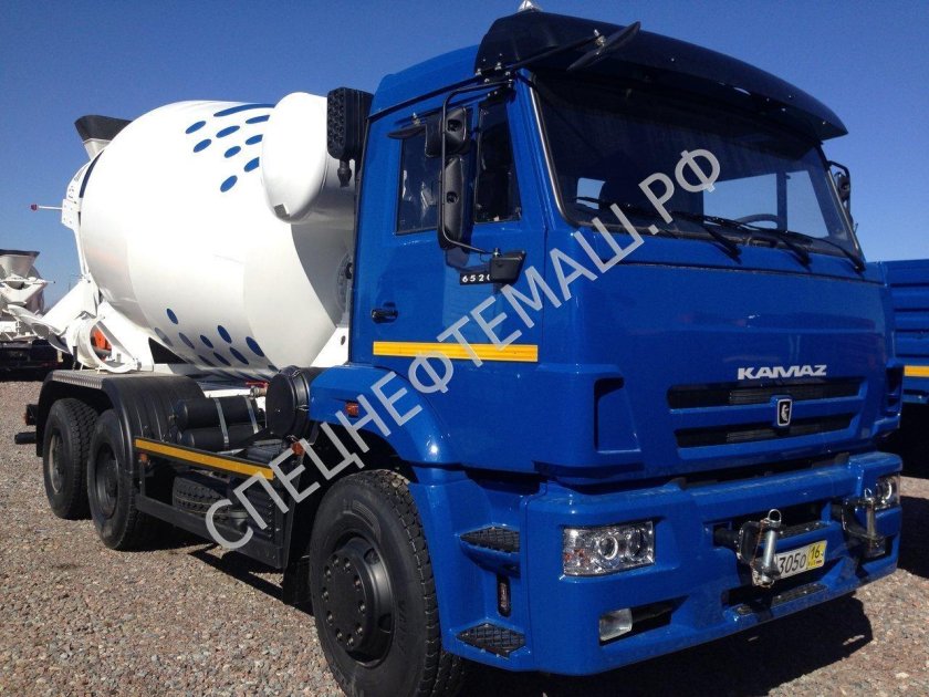 5814z9 автобетоносмеситель КАМАЗ 6520