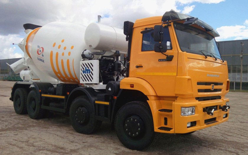 КАМАЗ 65201 автобетоносмеситель