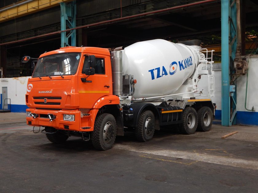 Автобетоносмеситель КАМАЗ 5814y9