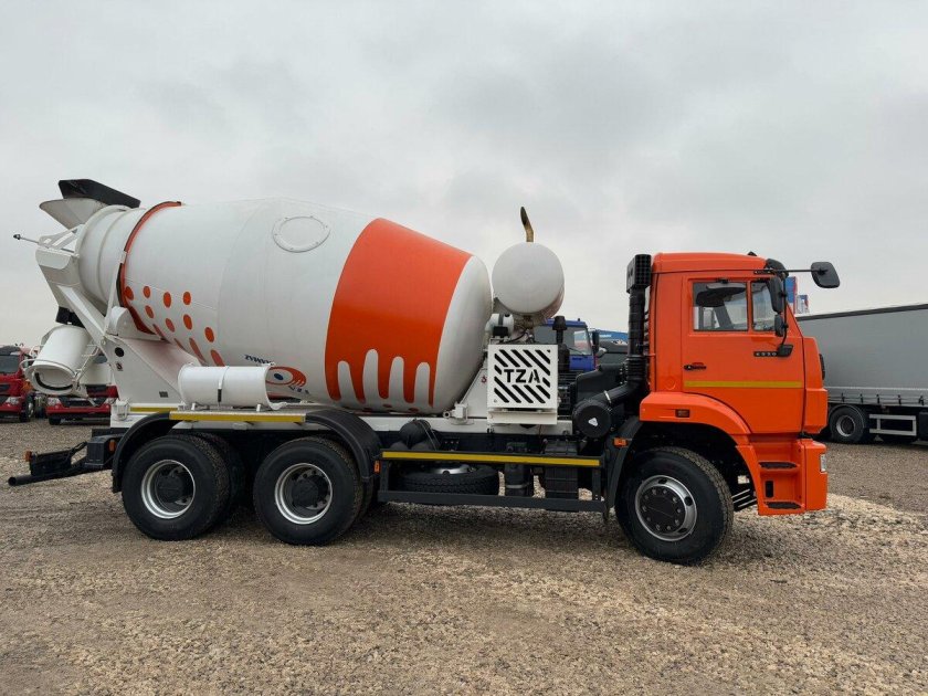Автобетоносмеситель камаз 43118