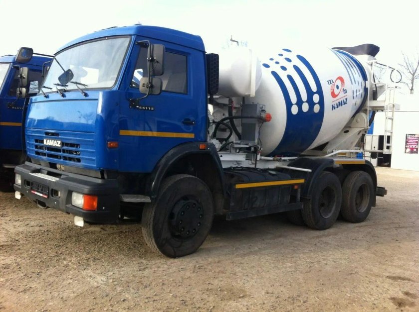 Автобетоносмеситель КАМАЗ 65115
