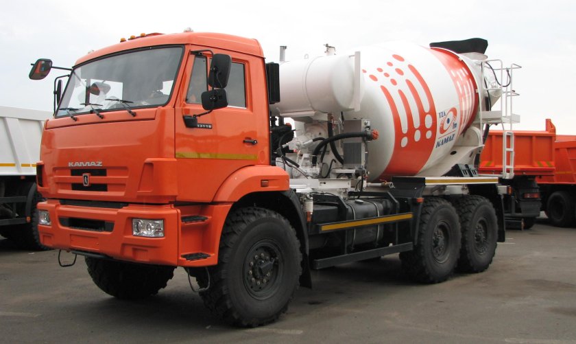 Автобетоносмеситель КАМАЗ, 6м3