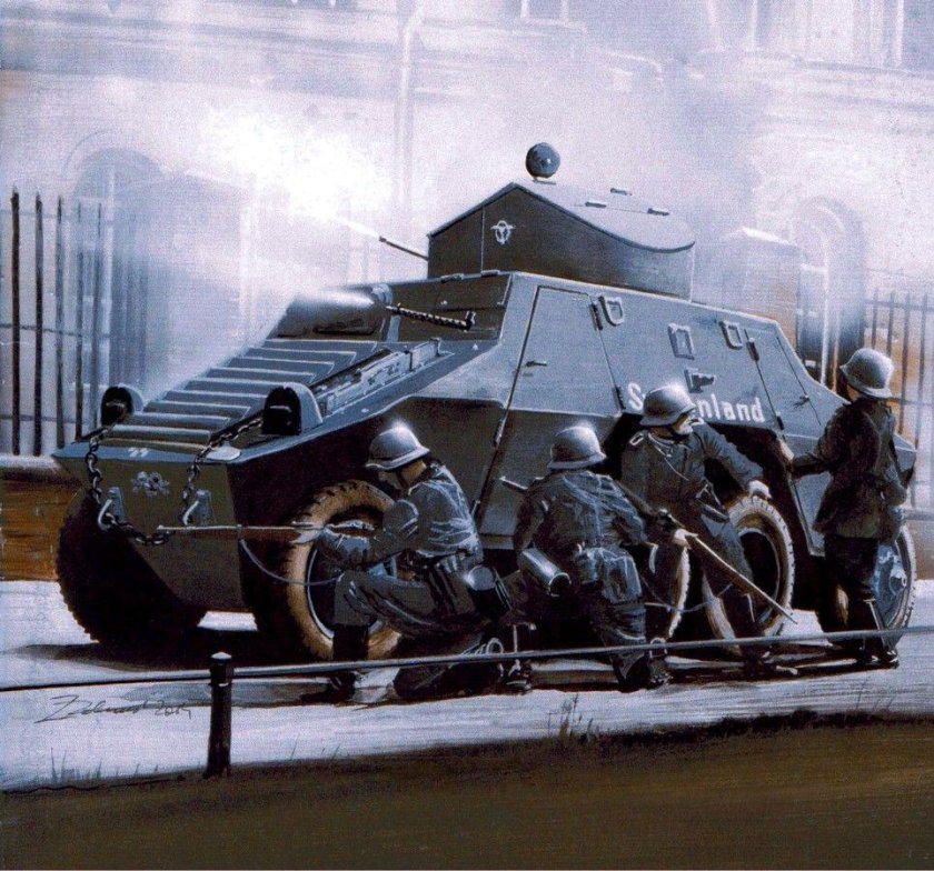 Бронеавтомобиль sd kfz 231 6 rad