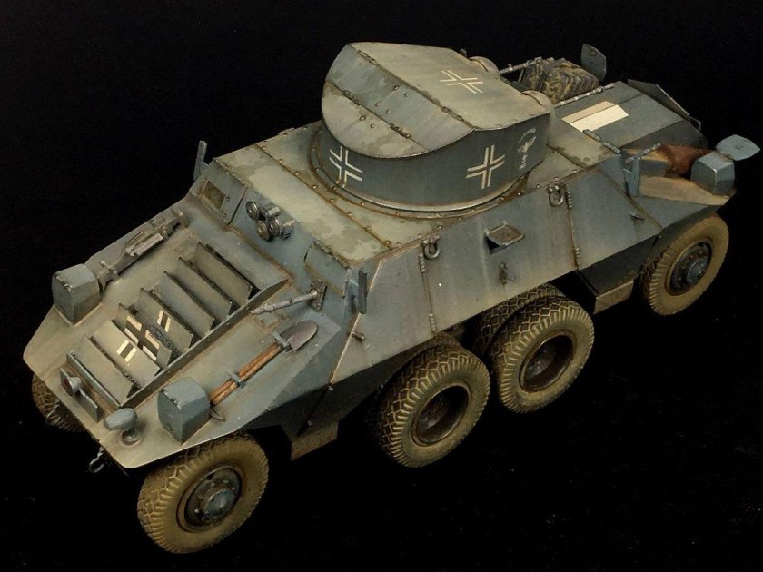 БТР m35 mittlere Panzerwagen (ADGZ-Daimler) 1/35 Hobby Boss, 1/35