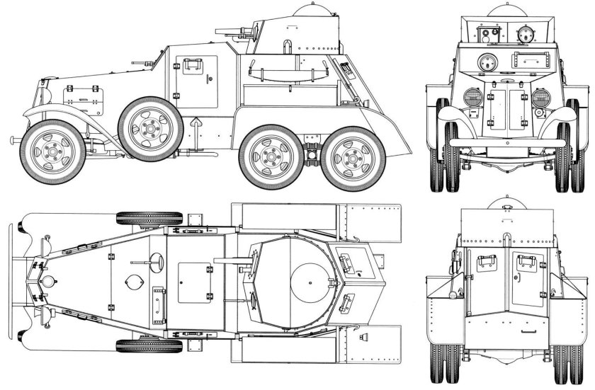 Ба-10 бронеавтомобиль