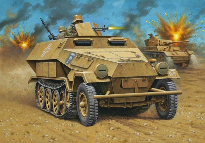 SD KFZ 251 Ханомаг