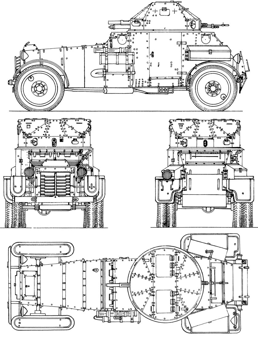 Бронеавтомобиль White-Laffly 50am