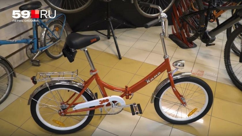 Велосипед Велта Кама складной