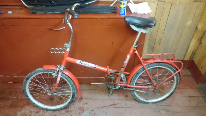 Советский велосипед Велта Кама