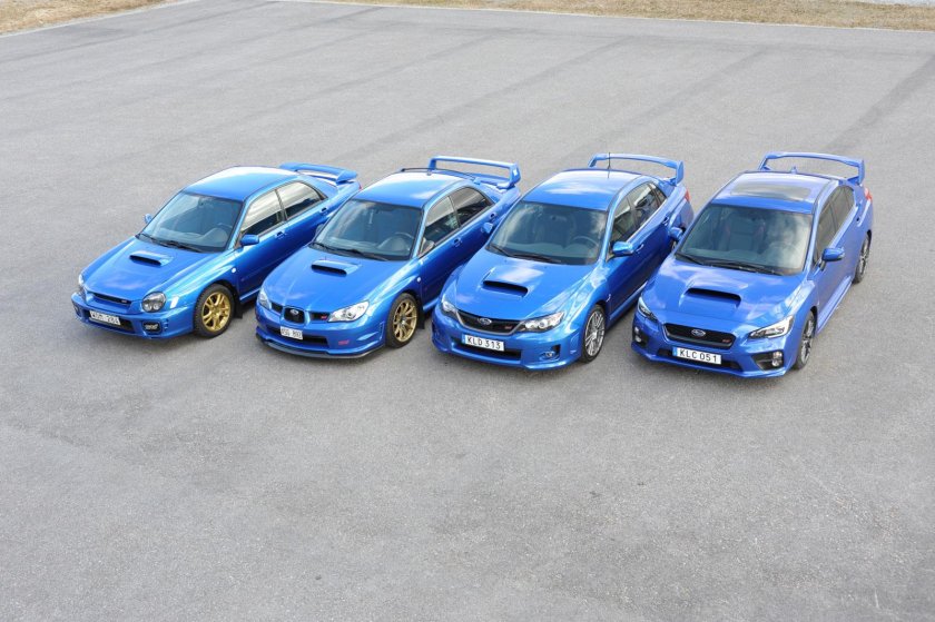 Subaru impreza wrx 1 поколение