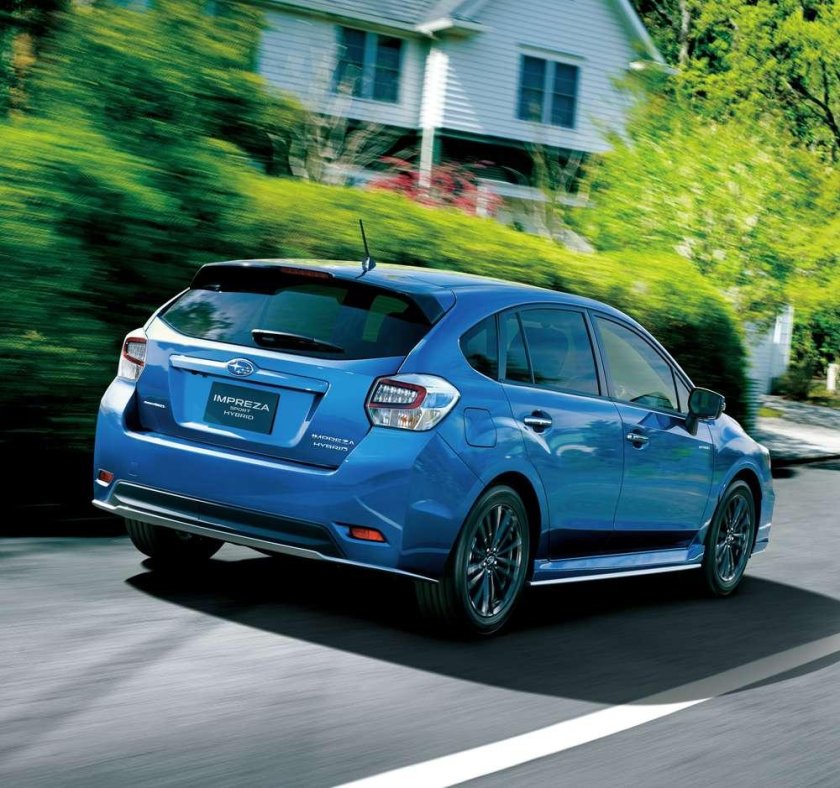 Субару Импреза гибрид