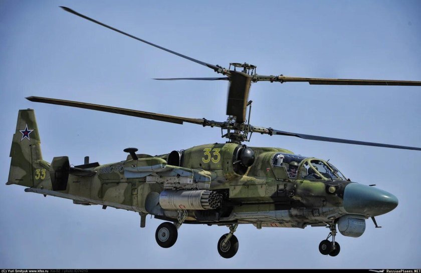 Вертолет ка-52 "Аллигатор"