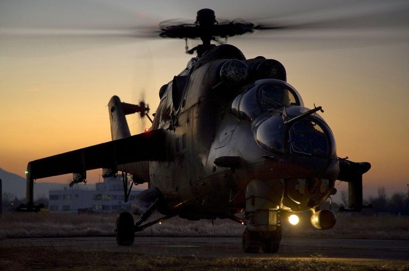 Военный вертолёт ми 24