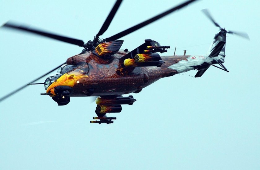 Вертолет "ми-24а"