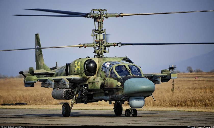 Вертолет ка-52 "Аллигатор"