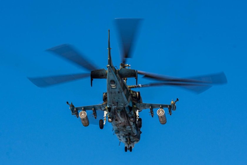 Вертолет ка-52 "Аллигатор"