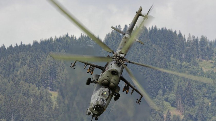 Военный вертолёт ми 24