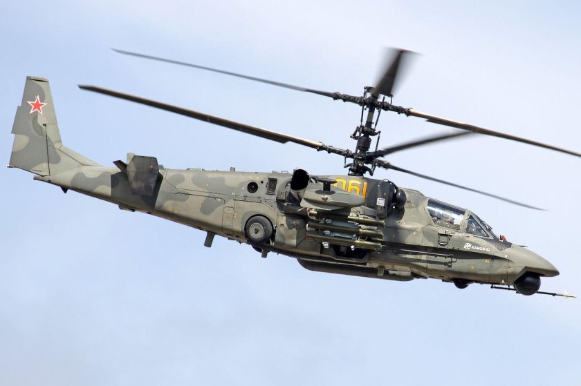 Вертолет ка-52 "Аллигатор"