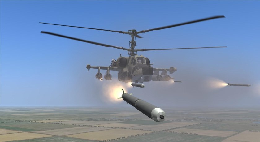 Вертолёт Аллигатор ка-50