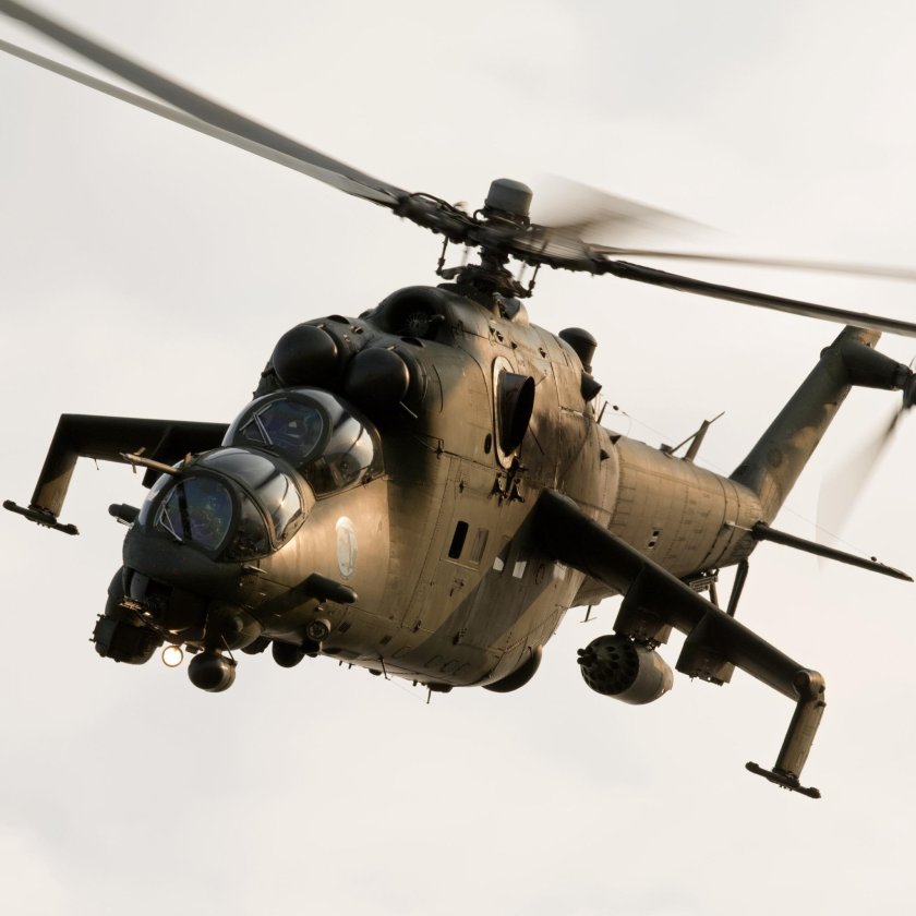 Ми-24 армейский ударный вертолёт