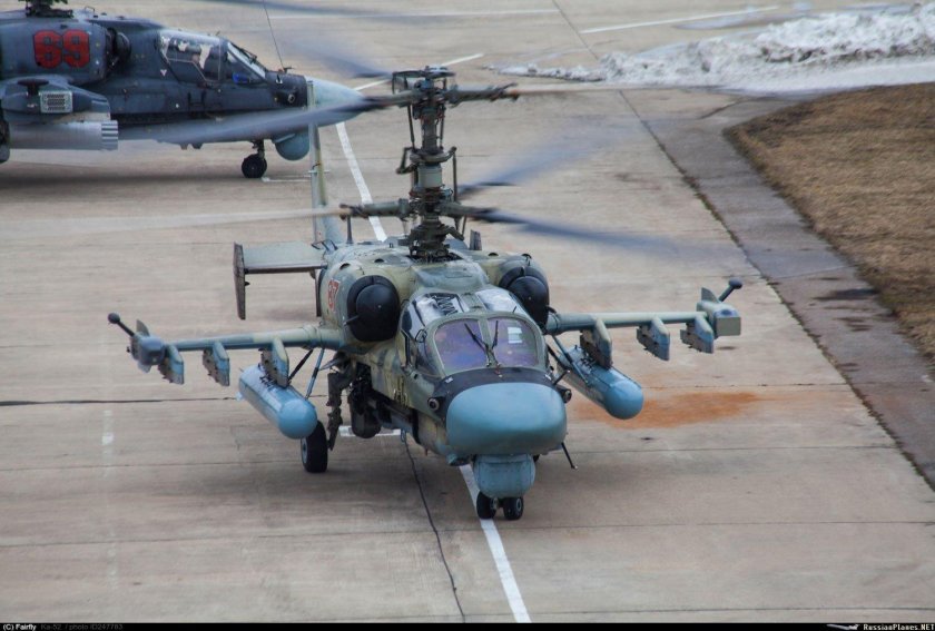 Вертолет ка-52 "Аллигатор"