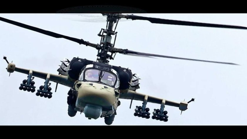 Вертолет ка-52 "Аллигатор"