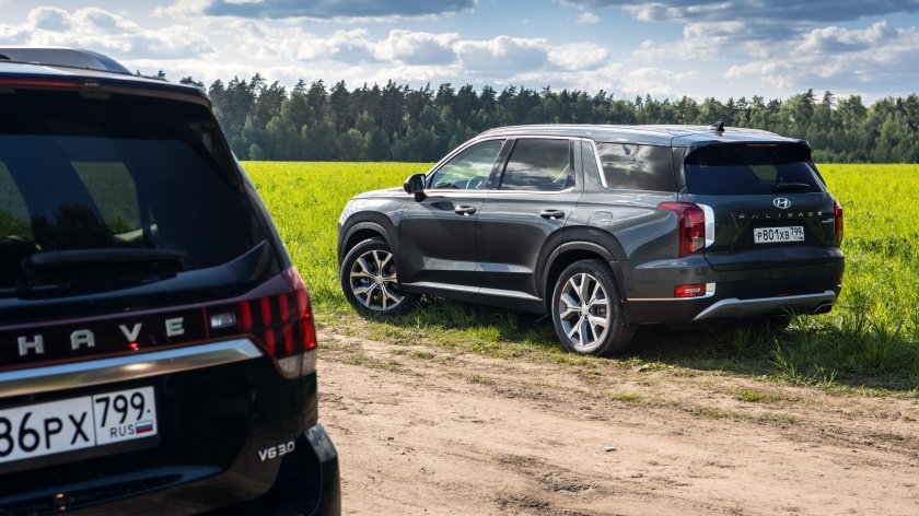 Хендай Палисад и Киа Мохаве