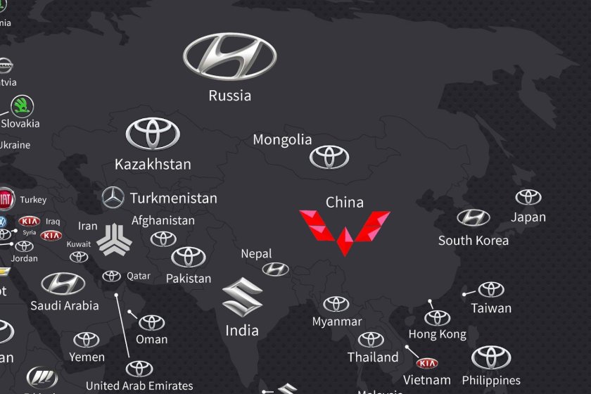 Автомобильные фирмы мира