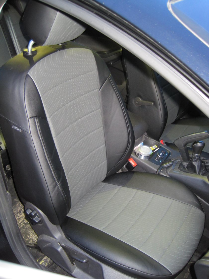 Чехлы Форд фокус 3 хэтчбек экокожа