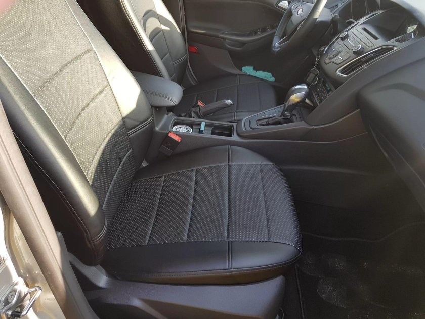 Чехлы экокожа Форд фокус 2