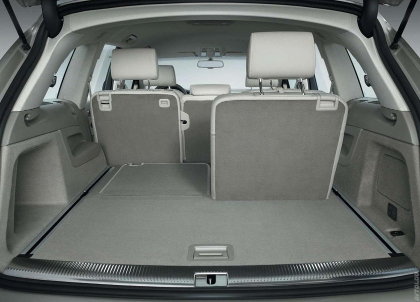 Audi q7 4l багажник