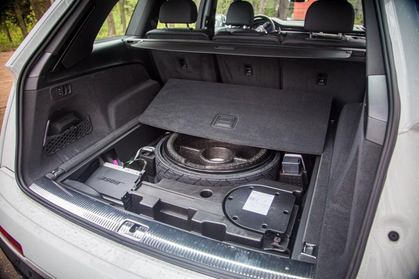 Audi q7 багажник
