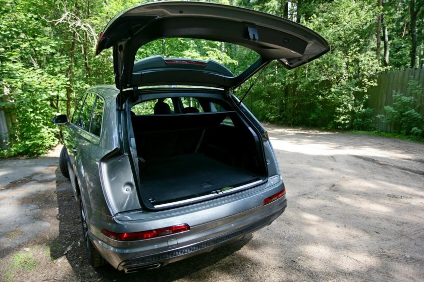 Audi q7 багажник