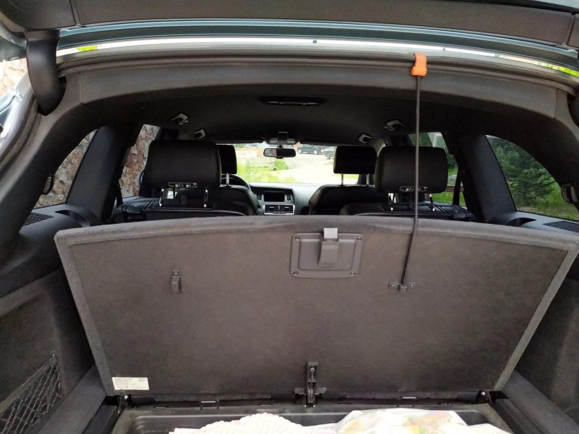 Ауди q7 багажник