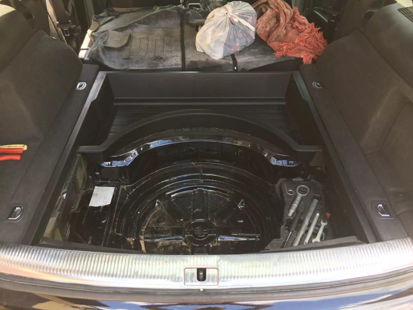 Audi q5 органайзер в багажник