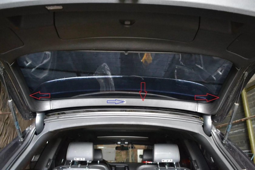 Ауди q7 багажник