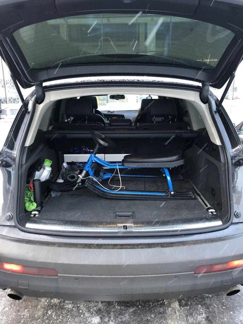 Ауди q7 багажник