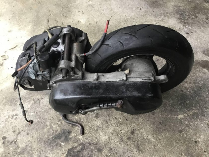 Двигатель ямаха джог