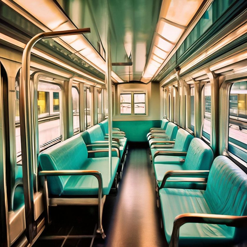 Метро поезд