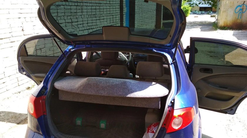 Шевроле Лачетти хэтчбек багажник