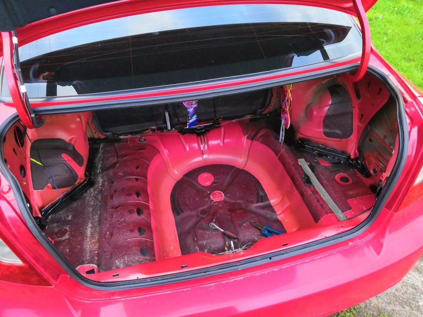 Шевроле Лачетти хэтчбек багажник