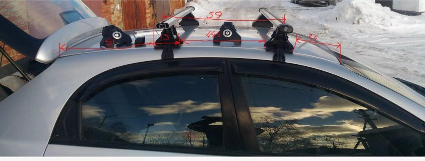 Багажник Атлант Лачетти хэтчбек