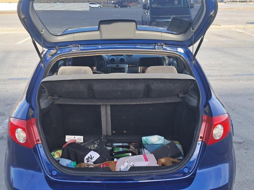 Mazda 3 2007 хэтчбек багажник