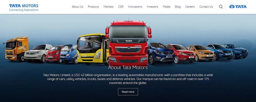 Tata Motors cars