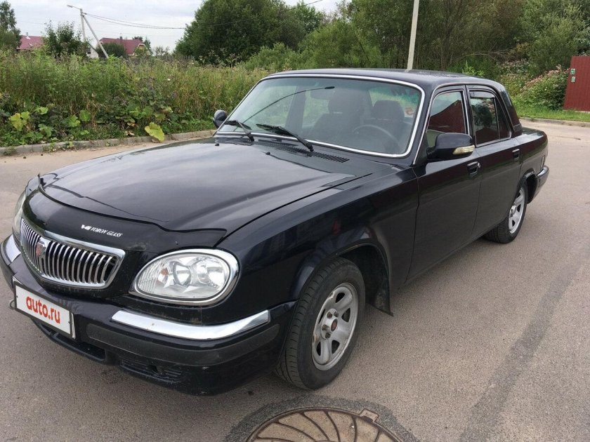 Волга ГАЗ 31105 чёрная
